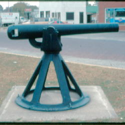 Fort Scott Cemetery Cannon